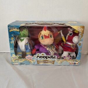 Neopets Collector Plush Royal Gelert Scorchio Uni JAKKS Limited Edition 2008 Box